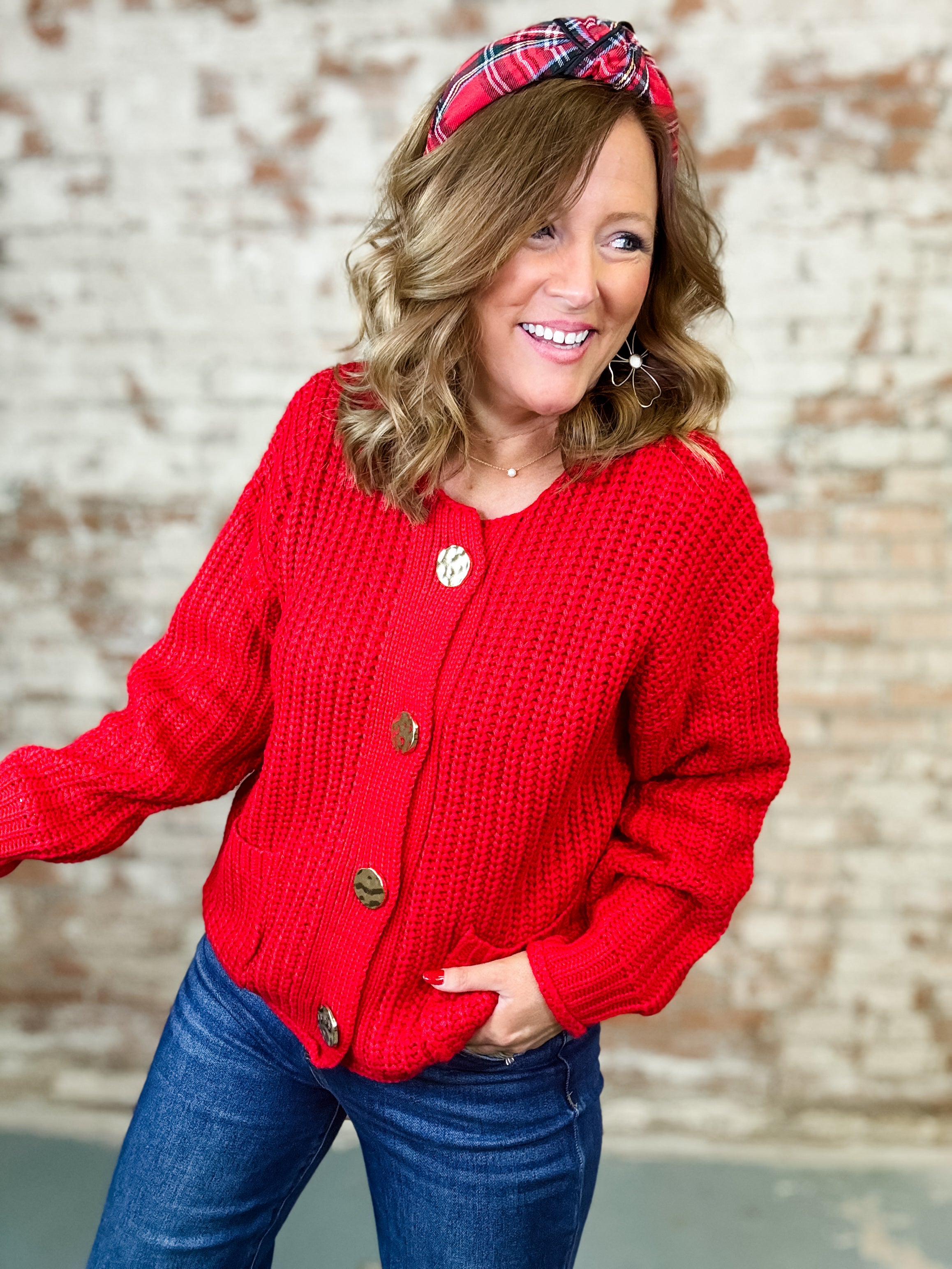 Rylie Button Down Sweater