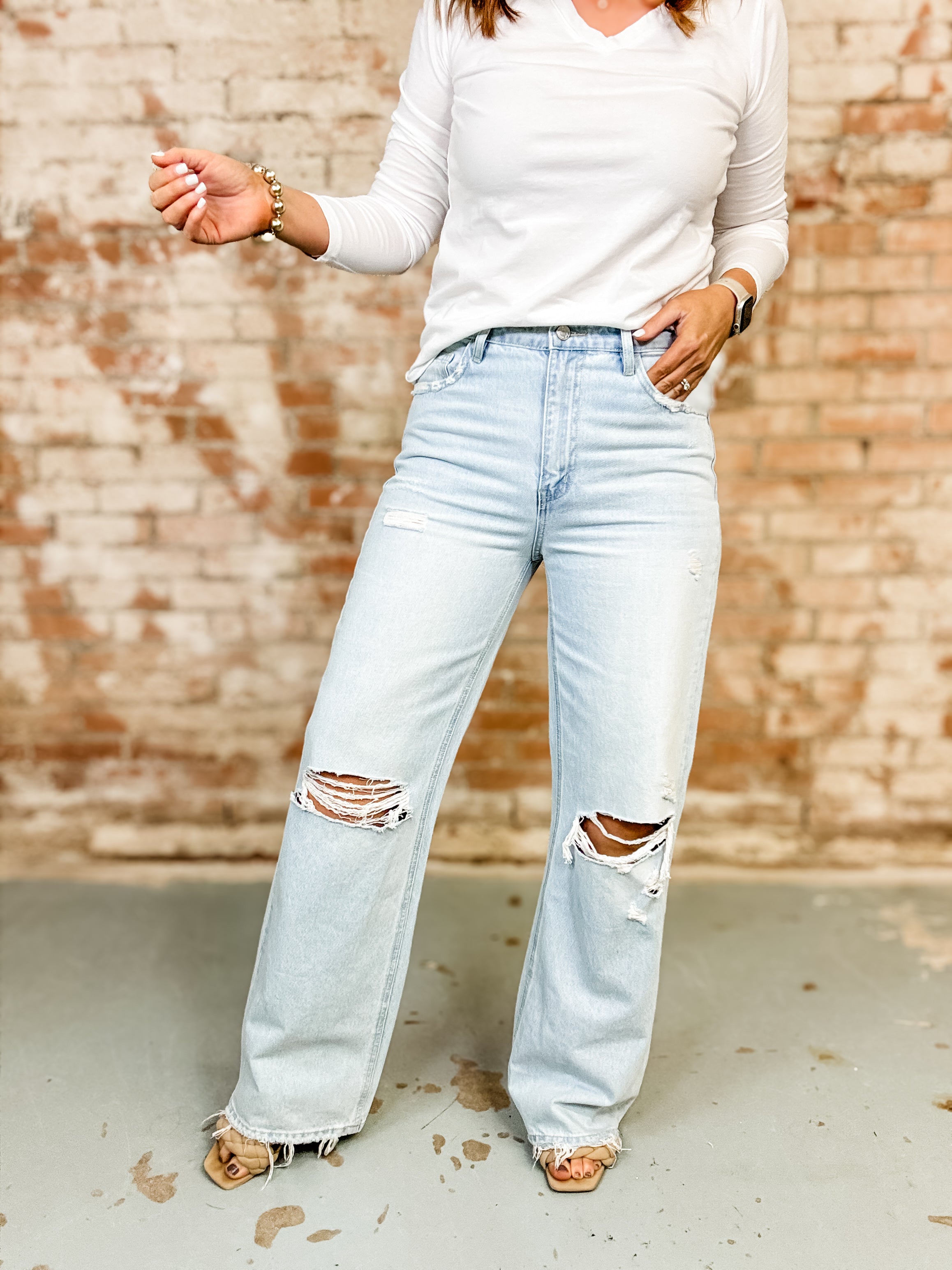 Jettson High Rise Flare Jeans