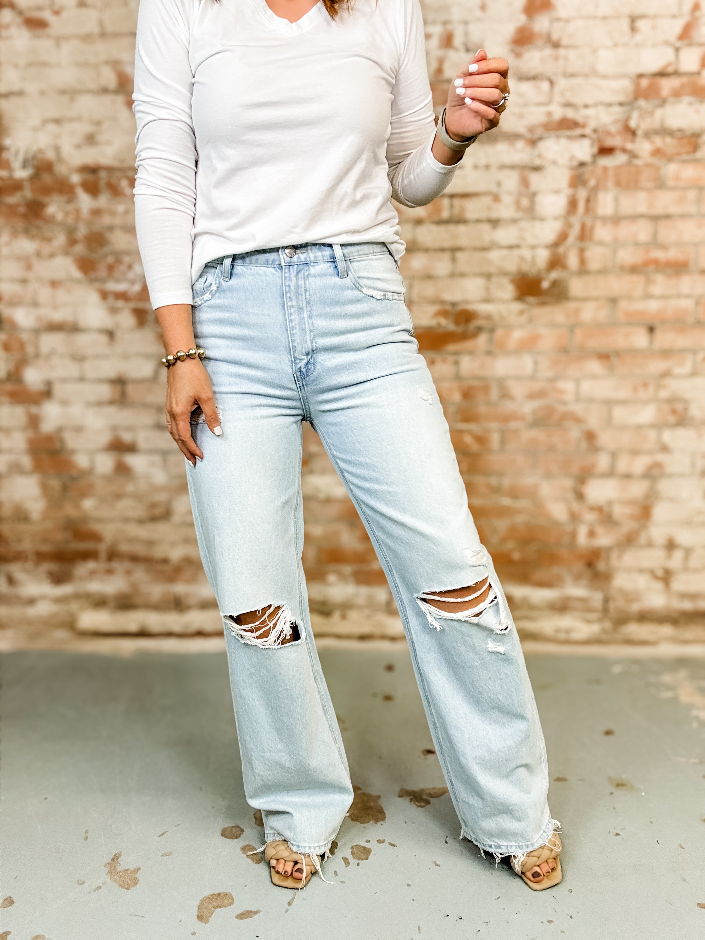 Jettson High Rise Flare Jeans