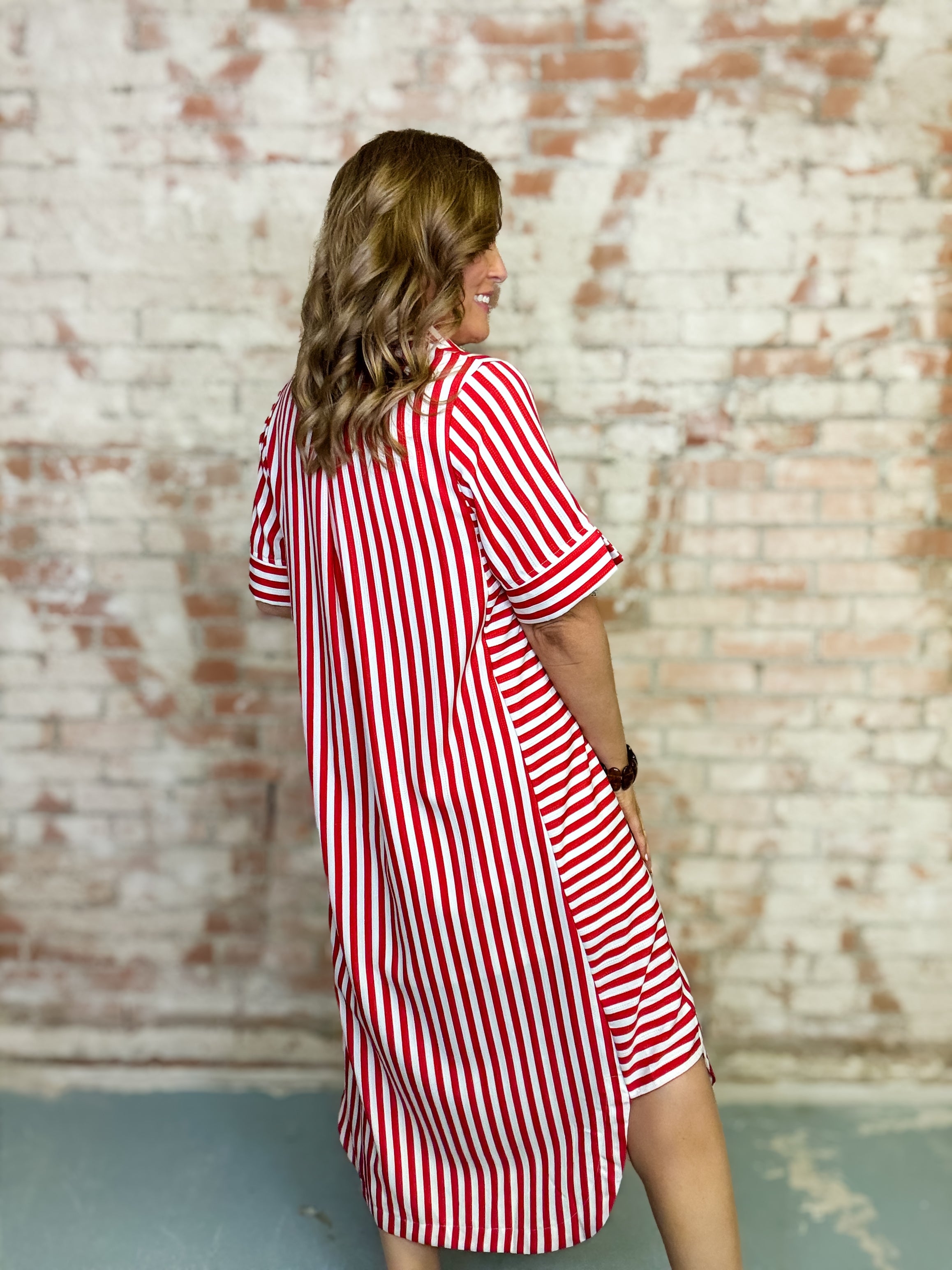 Ellis Stripe Dress