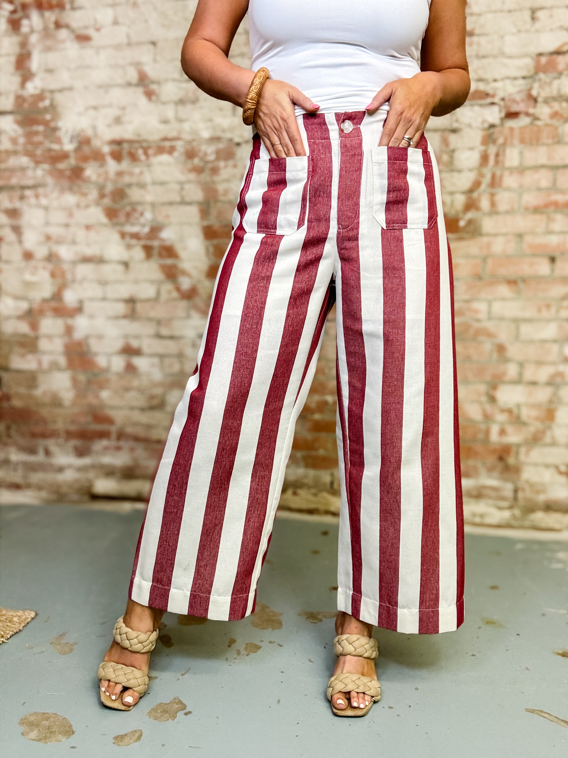Martina Stripe Pants
