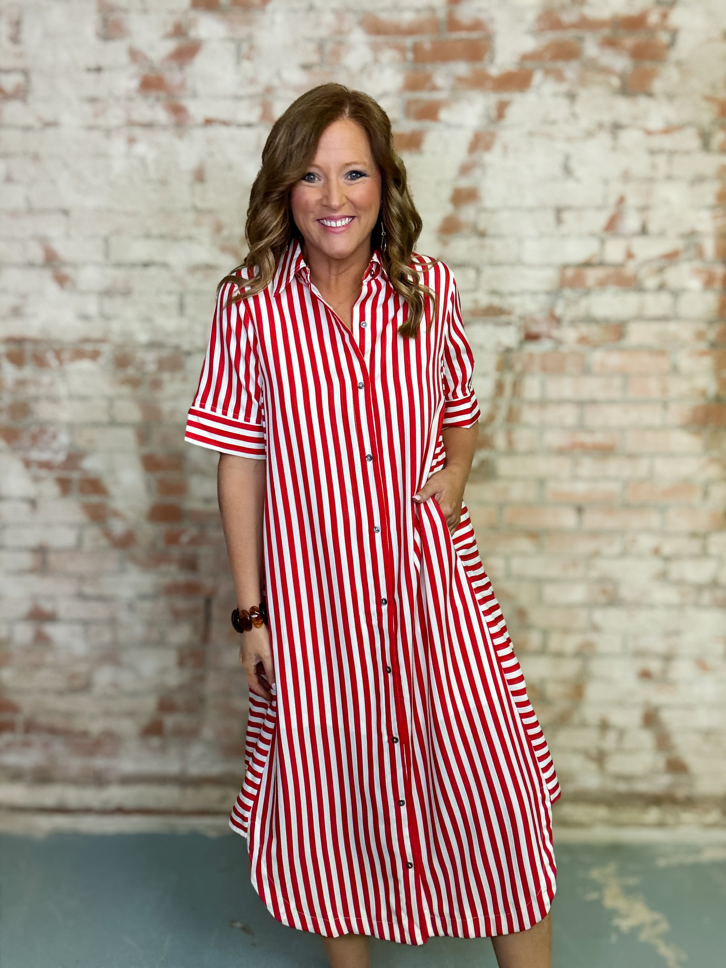 Ellis Stripe Dress