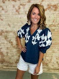 THML Santiago Applique Top