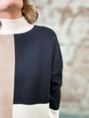 THML Matilda Colorblock Knit Top