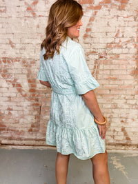 Uncle Frank Michele Cross Stitch Dress