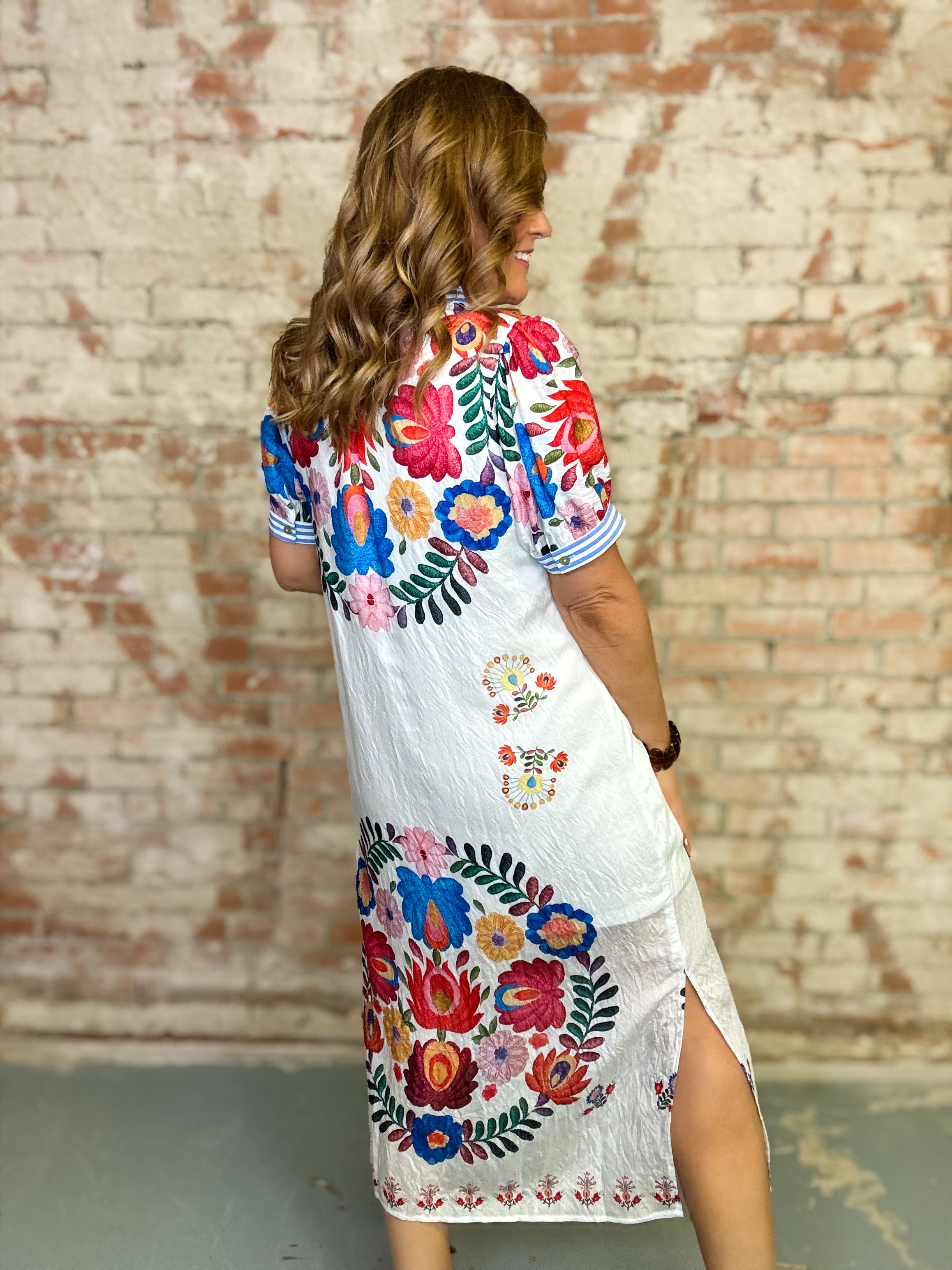 Minerva Button Down Dress