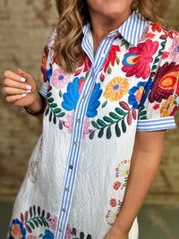 Minerva Button Down Dress