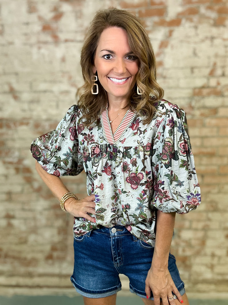 THML Maribelle Floral Top