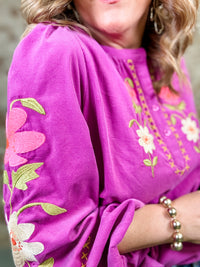 Alena Embroidered Top