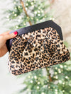 Bailey Leopard Clutch