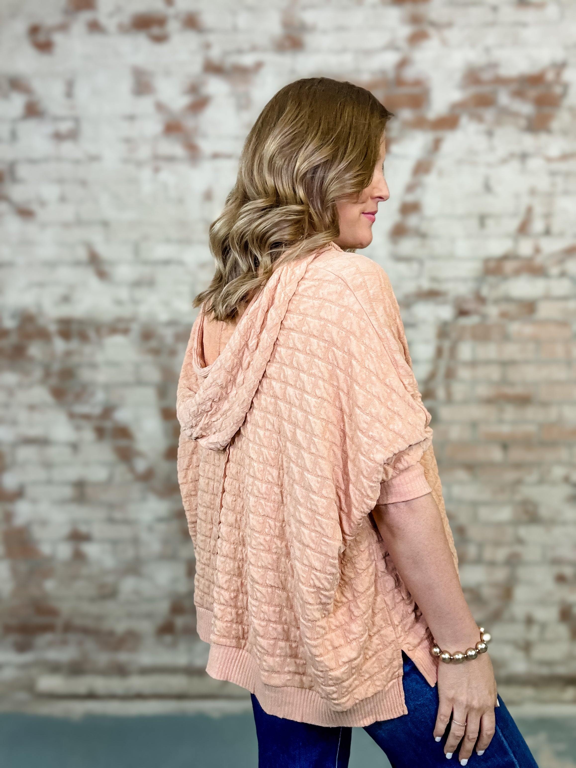 Silas Puff Textured Hoodie