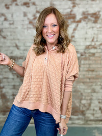 Silas Puff Textured Hoodie