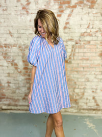 Kamila Striped Dress