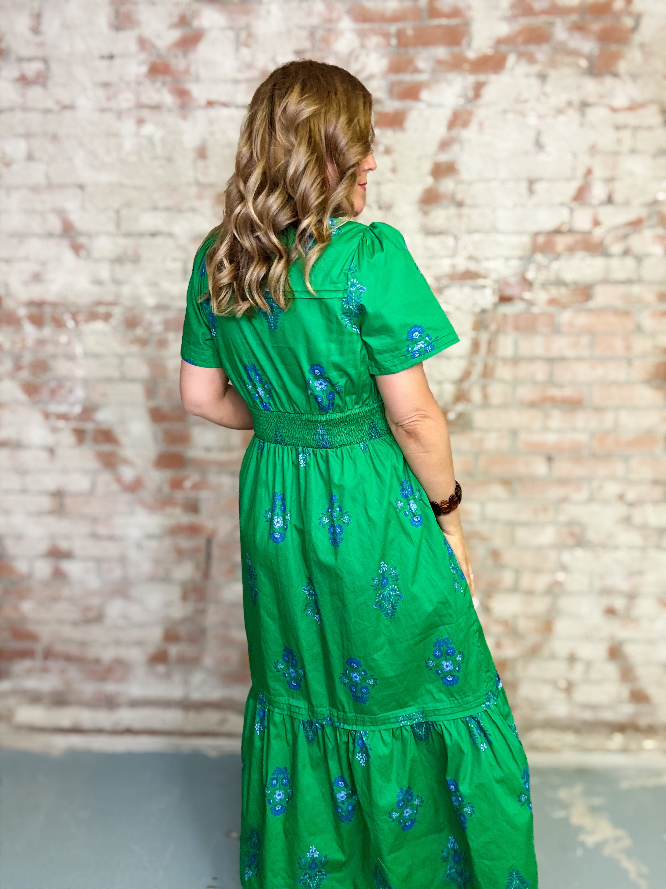 Halina Floral Maxi Dress