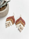 Toshica Faux Leather Earrings