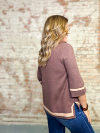 Gavin Mock Neck Sweater Top