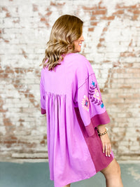 Ayla Boho Embroidered Dress