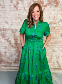 Halina Floral Maxi Dress