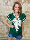 Nichole Applique Top