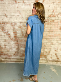Kamryn Denim Midi Dress