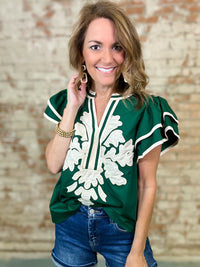 Nichole Applique Top