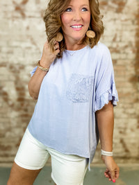 Rhonda Lace Back Top - FINAL SALE