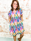 THML Sheila Patterned Dress