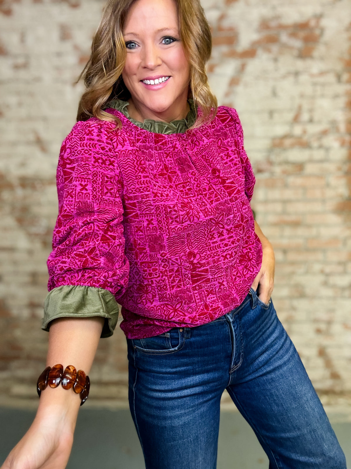 Mckenzie Textured Top