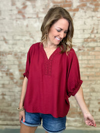 Leighann Braid Detail Top