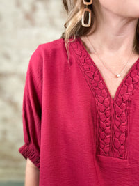 Leighann Braid Detail Top