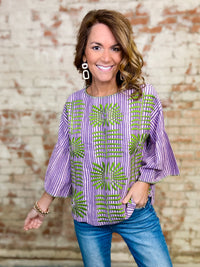 Ivy Jane Elena Embroidered Top