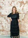 Kelsey Lace Tiered Dress