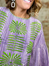 Ivy Jane Elena Embroidered Top