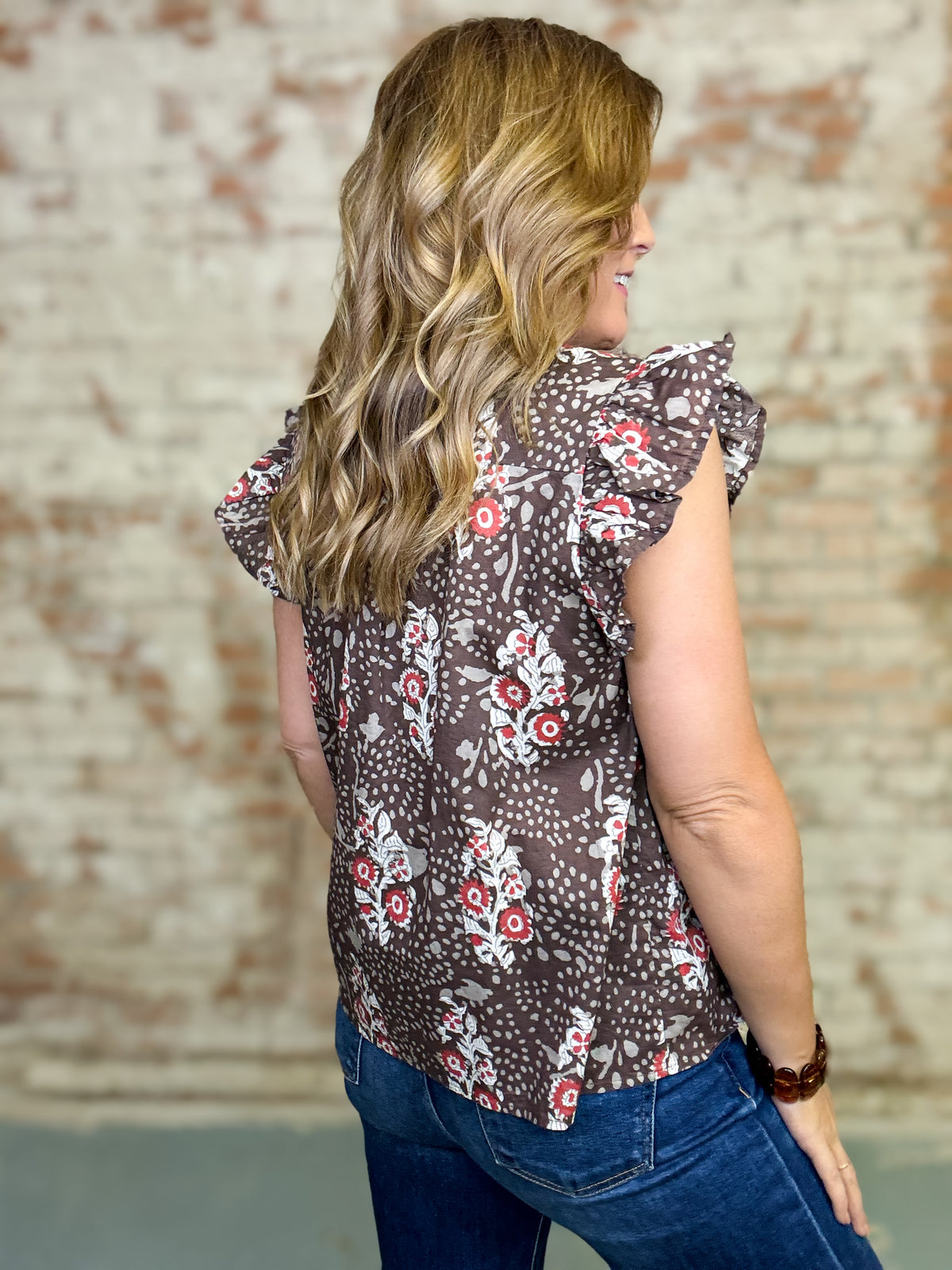 THML Jocelyn Floral Top