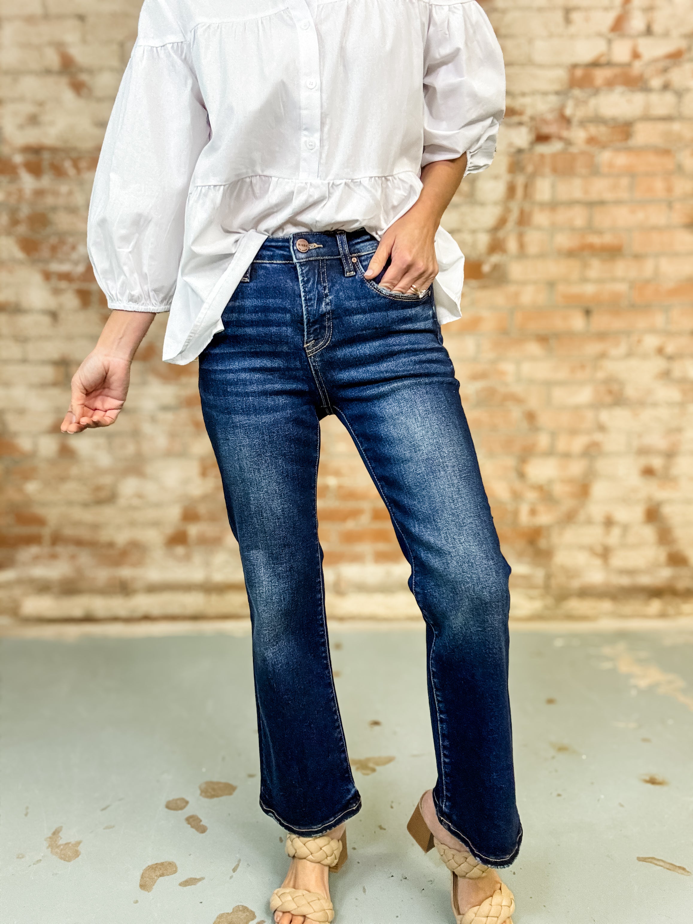 Luna High Rise Bootcut Jeans