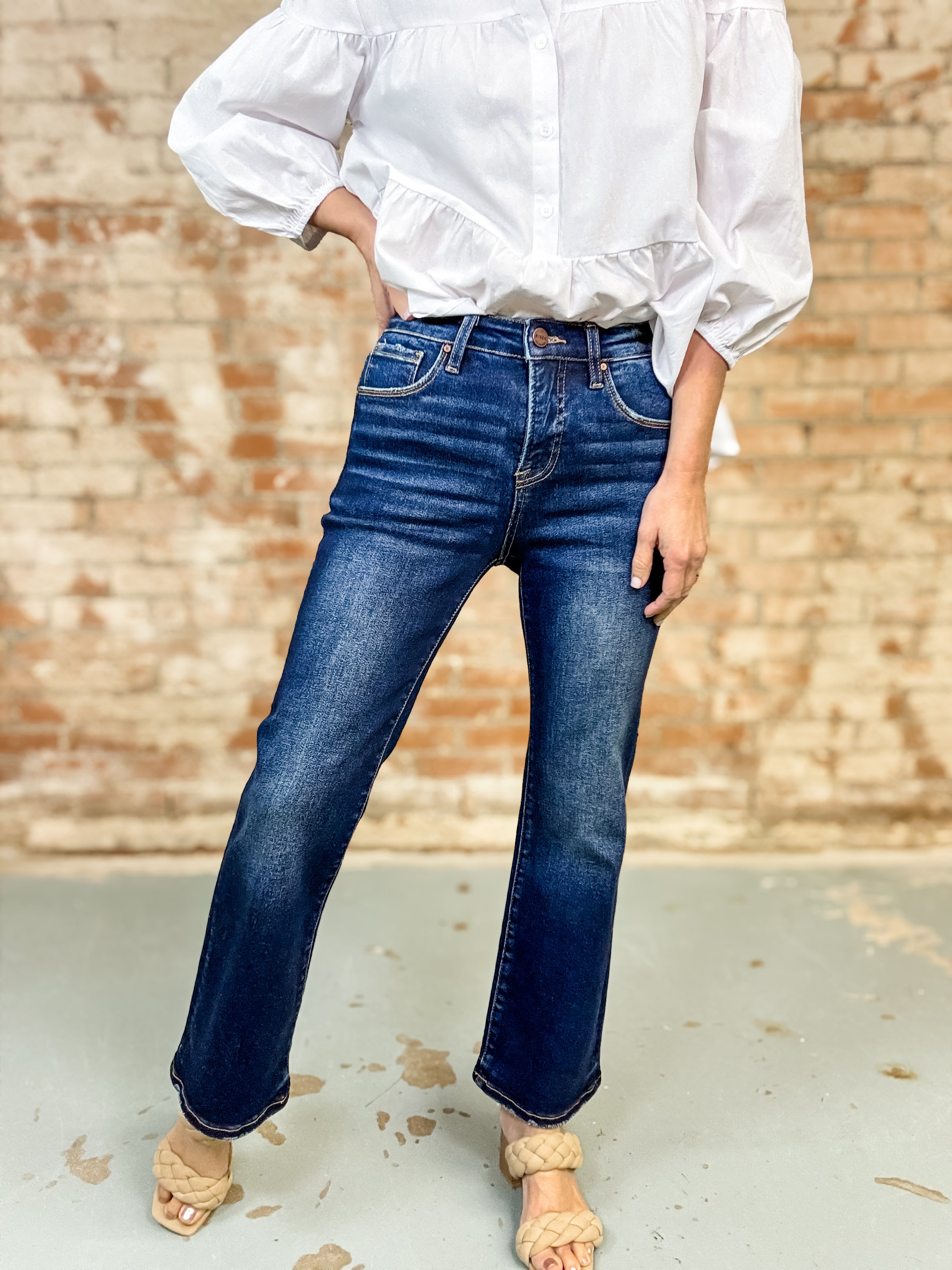 Luna High Rise Bootcut Jeans