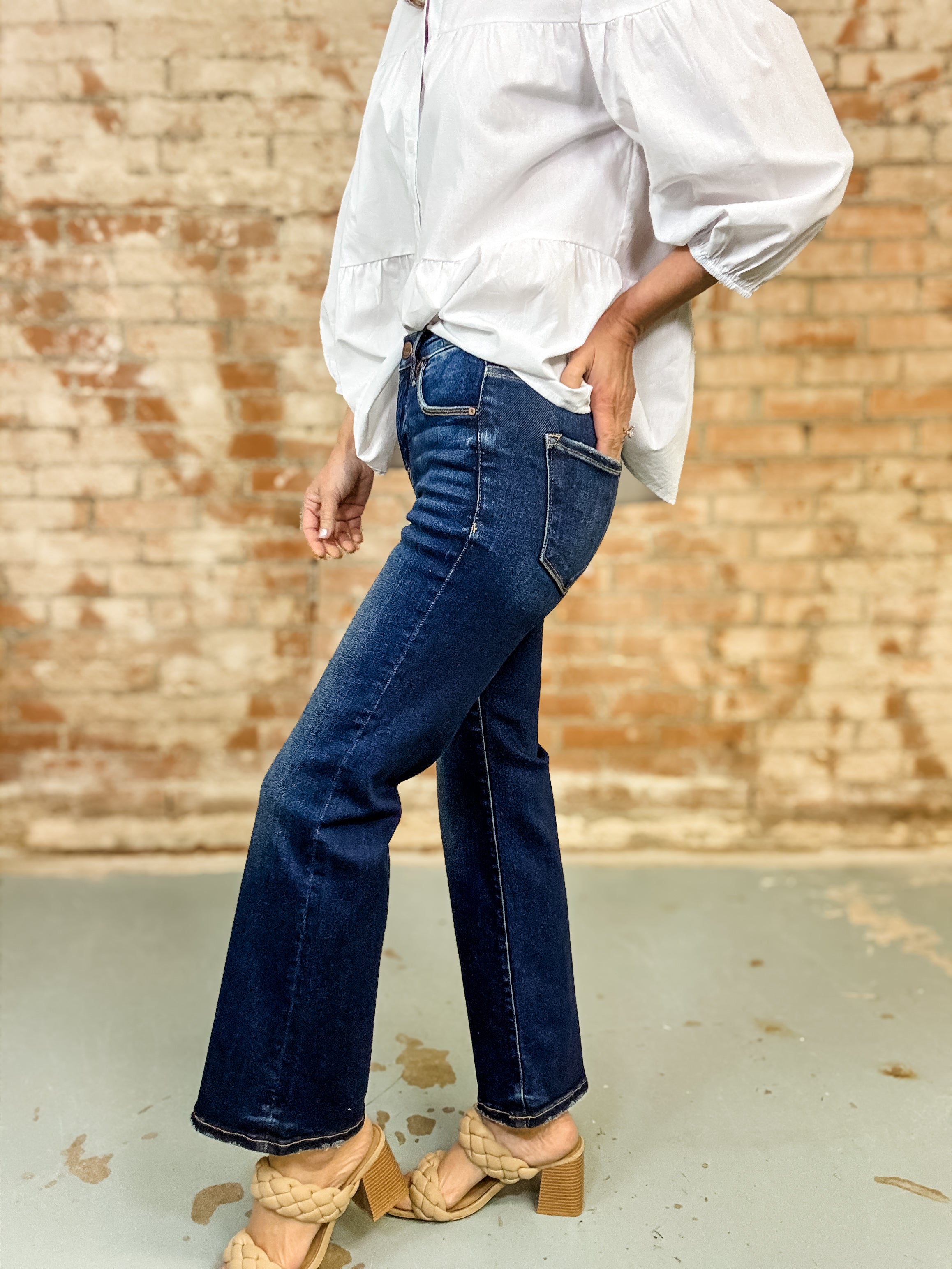 Luna High Rise Bootcut Jeans