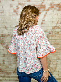 Marlene Floral Top