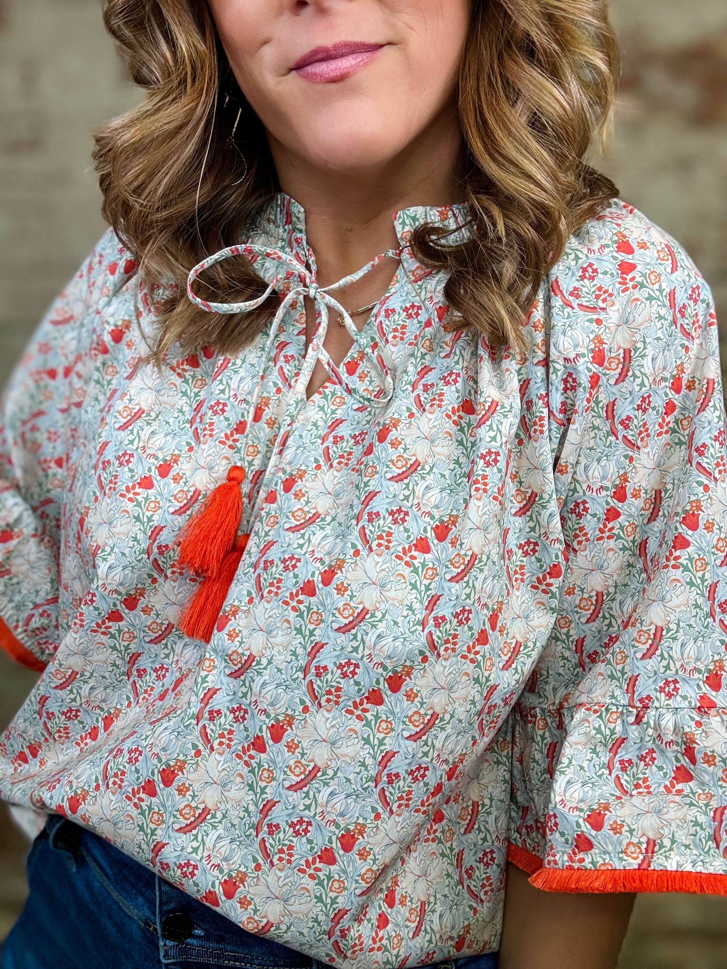 Marlene Floral Top
