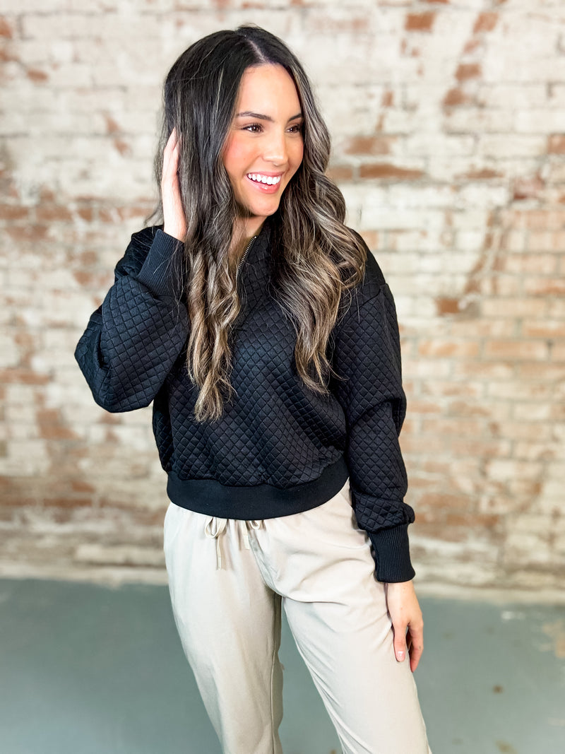 Allyson Textured Pullover - FINAL SALE