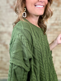 Regina Solid Knit Sweater Top