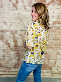 Rory Floral Eyelet Top