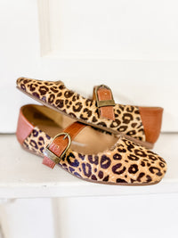 Yellowbox Carden Leopard Flat