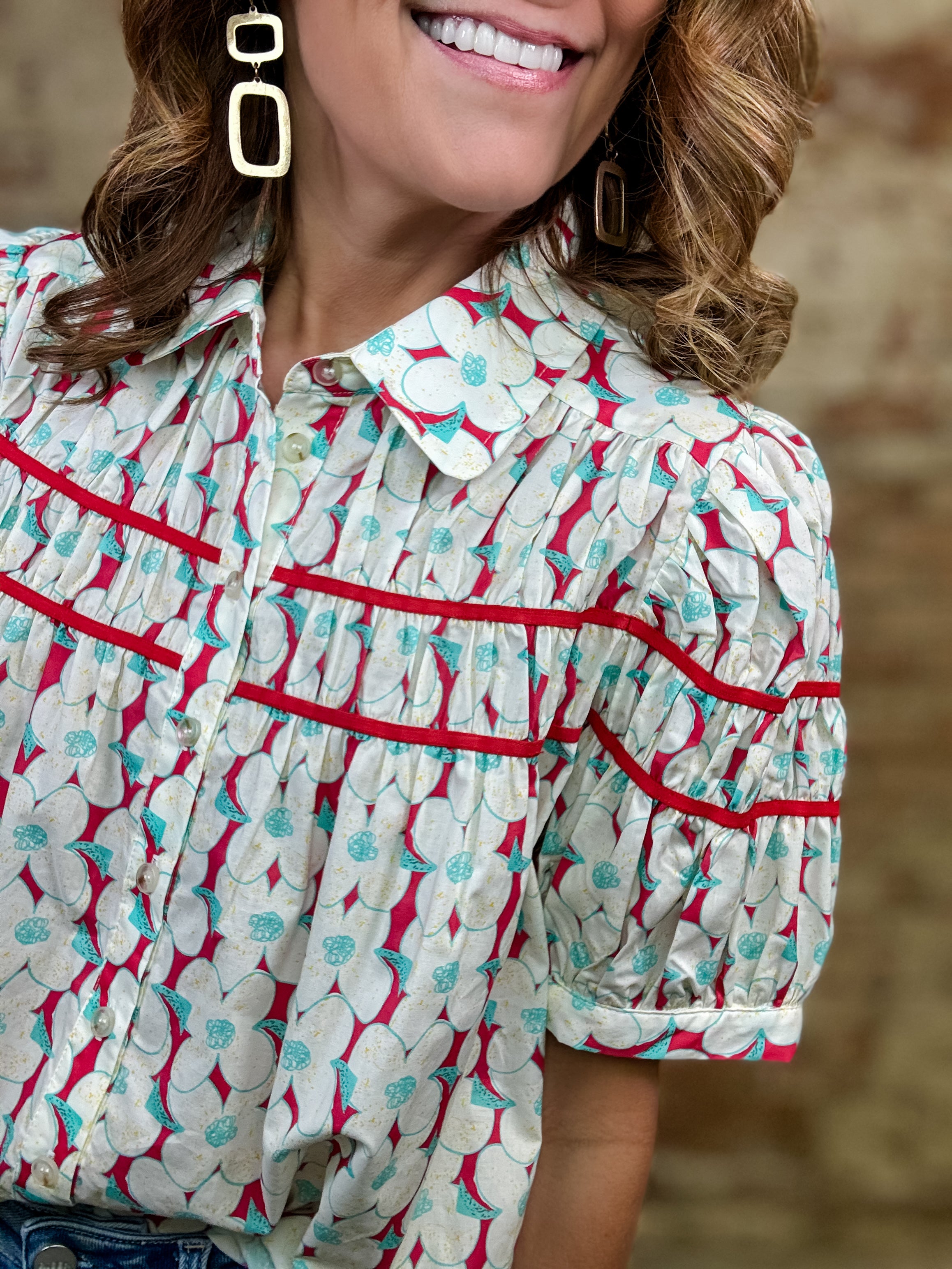 Marlee Button Down Top