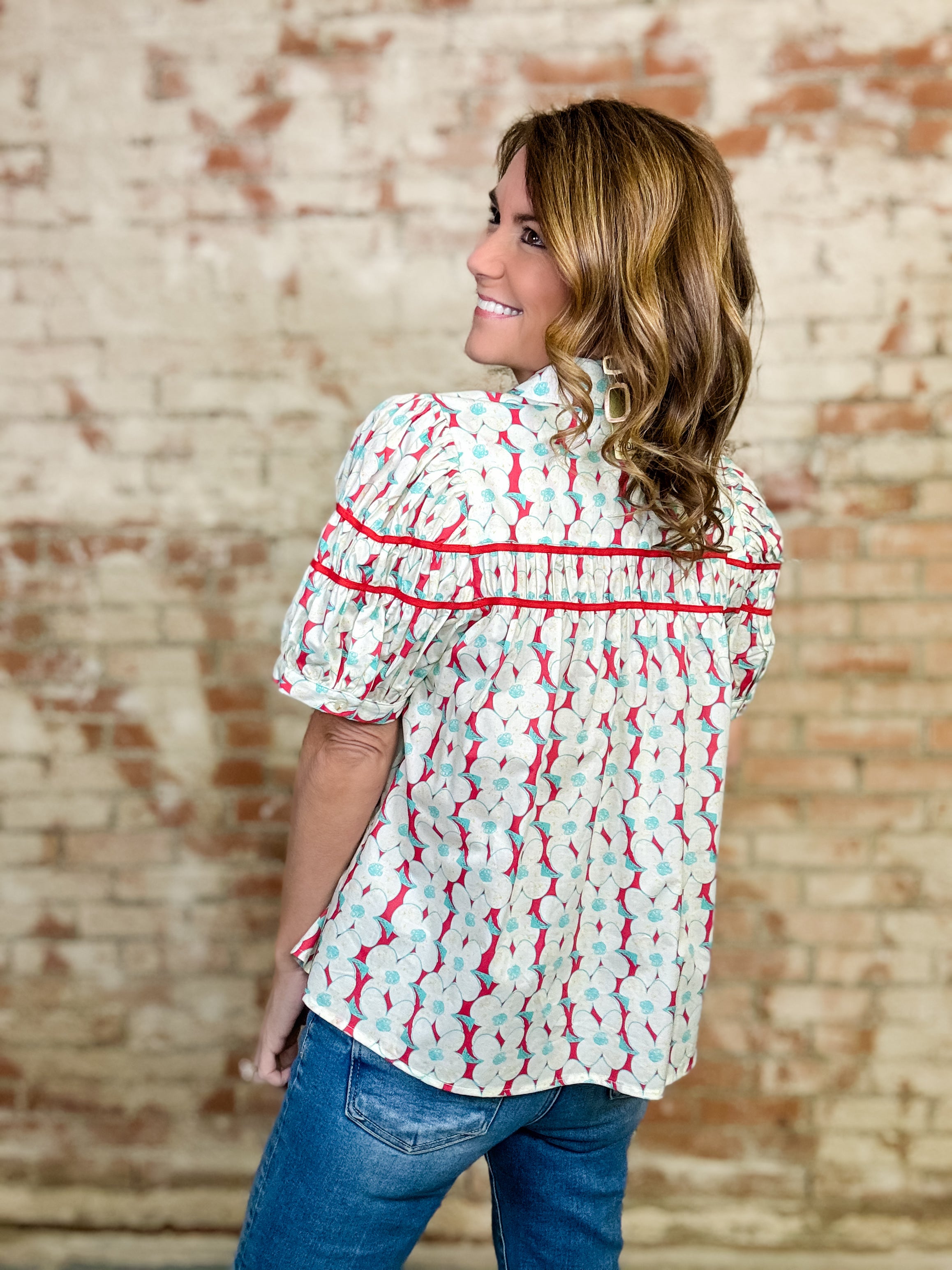 Marlee Button Down Top