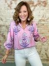 Bonnie Floral Print Top