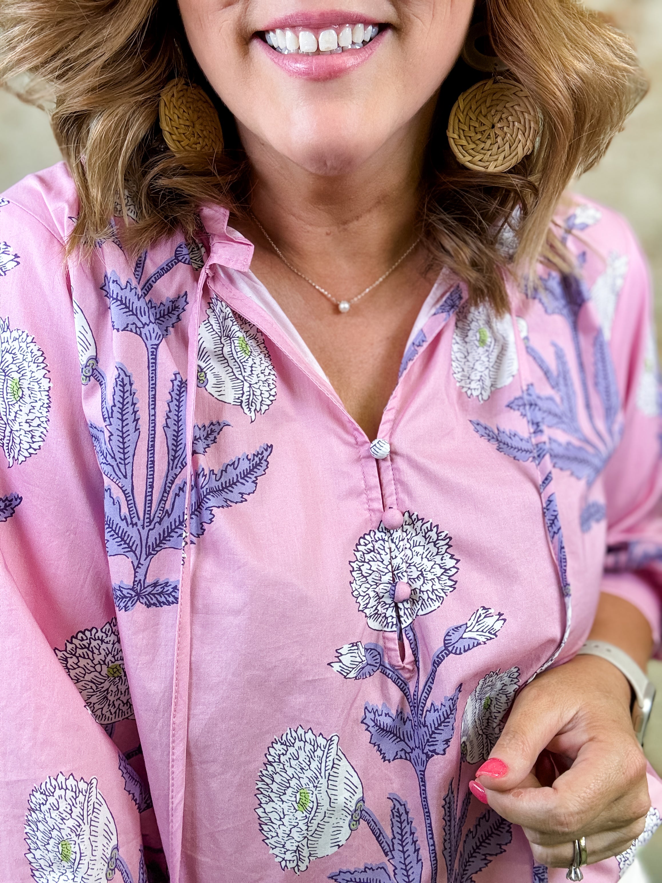 Bonnie Floral Print Top