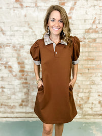 Corrigan Stripe Detail Dress