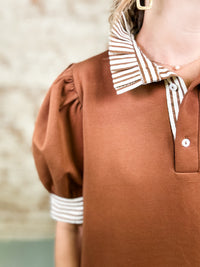 Corrigan Stripe Detail Dress