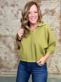 Verona Solid Knit Top